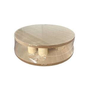 Natural Wood Finish Display Riser 2 Pk 1.25" & 2" Lift 8" & 8.75" Platform